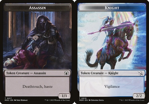 Assassin // Knight (token)