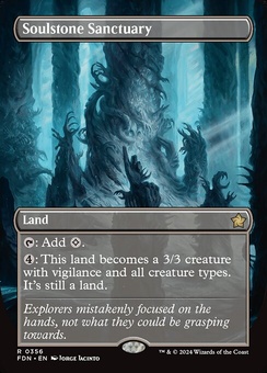 Soulstone Sanctuary (borderless foil)