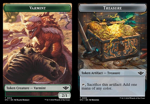 Varmint // Treasure (token foil)