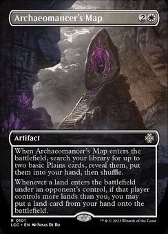Archaeomancer's Map (inverted boxtopper)