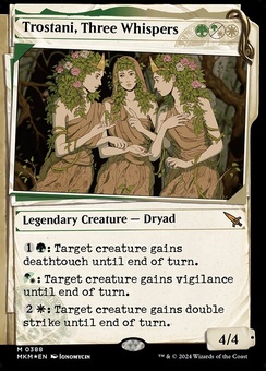 Trostani, Three Whispers (showcase invisibleink foil)