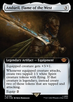 Andúril, Flame of the West (extended art foil)