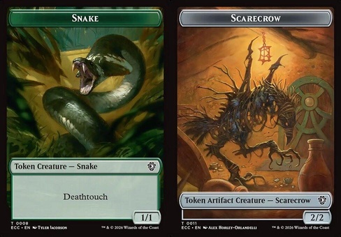 Snake // Scarecrow (token)