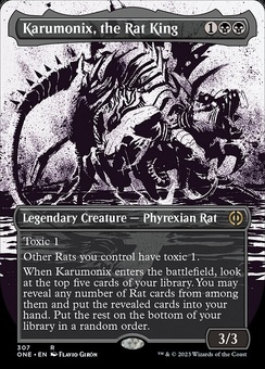 Karumonix, the Rat King (borderless)
