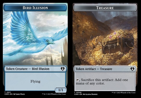 Bird Illusion // Treasure (token)