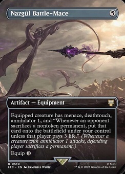 Nazgûl Battle-Mace (borderless scene)