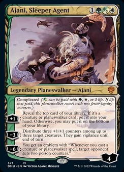 Ajani, Sleeper Agent (alternate art, #371)