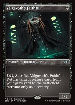 Valgavoth's Faithful (etched promopack)