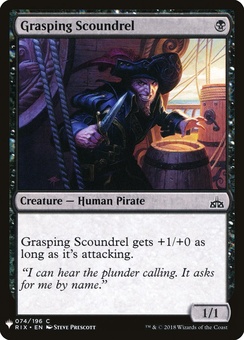 Grasping Scoundrel (mystery booster)
