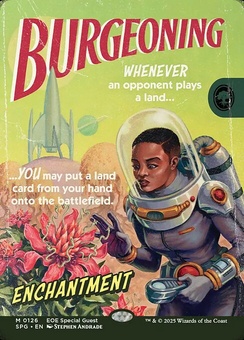 Burgeoning (borderless)