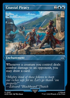 Coastal Piracy (etched foil)