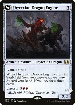 Phyrexian Dragon Engine (foil)