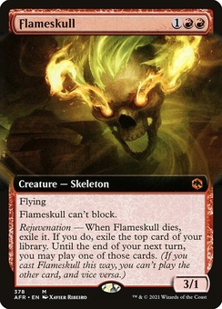 Flameskull (extended art)