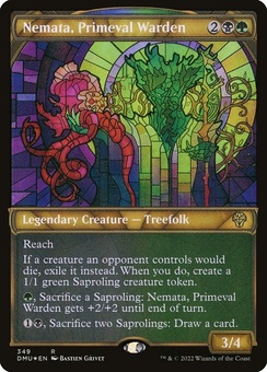 Nemata, Primeval Warden (showcase textured foil)