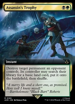 Assassin's Trophy (extended art foil)