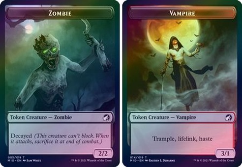 Zombie // Vampire (token - foil)