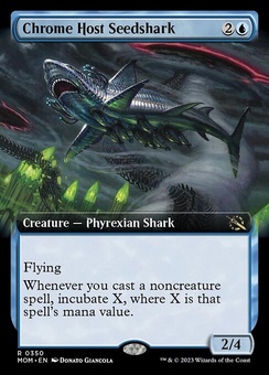 Chrome Host Seedshark (extended art - foil)