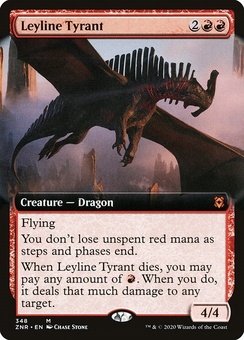 Leyline Tyrant (extended art)