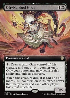 Oft-Nabbed Goat (extended art)