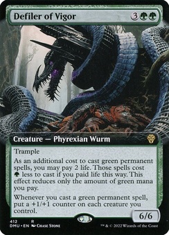 Defiler of Vigor (extended art)
