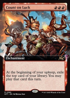 Count on Luck (extended art foil)
