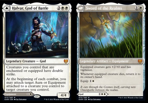 Halvar, God of Battle // Sword of the Realms