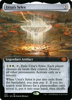Urza's Sylex (extended art)