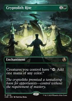 Cryptolith Rite (borderless foil)
