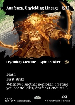 Anafenza, Unyielding Lineage (borderless showcase foil)