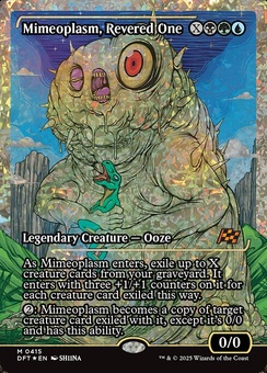 Mimeoplasm, Revered One (showcase fracture foil)
