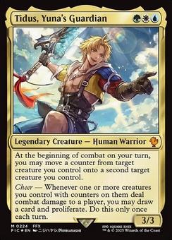 Tidus, Yuna's Guardian (surge foil)