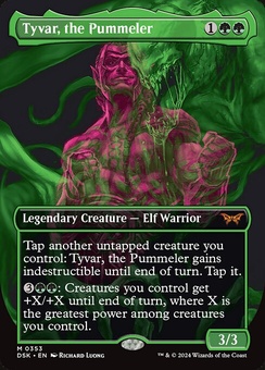 Tyvar, the Pummeler (borderless foil)