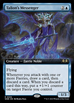 Talion's Messenger (extended art foil)