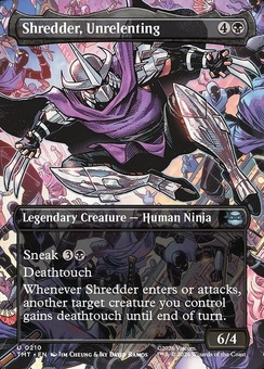 Shredder, Unrelenting (borderless foil)
