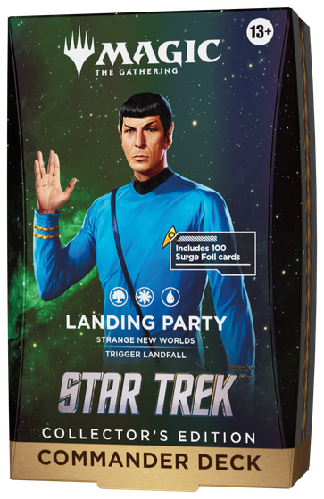 Star Trek: "Landing Party" Commander Deck