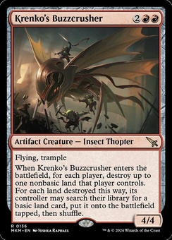 Krenko's Buzzcrusher (foil)