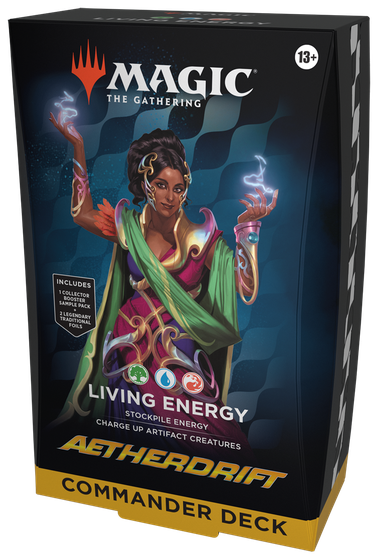 Aetherdrift: "Living Energy" Commander Deck