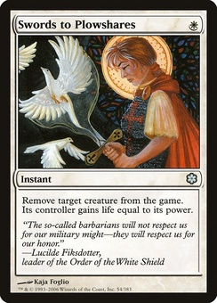 Swords to Plowshares (CTD EX)