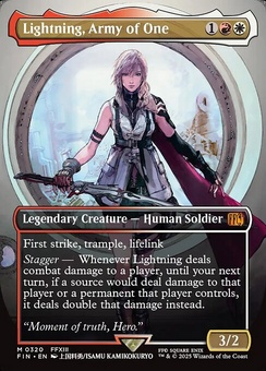 Lightning, Army of One #320 (borderless)