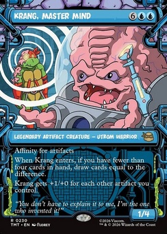 Krang, Master Mind (showcase)