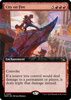 City on Fire (extended art foil)