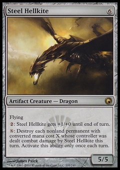 Steel Hellkite (prerelease, foil)