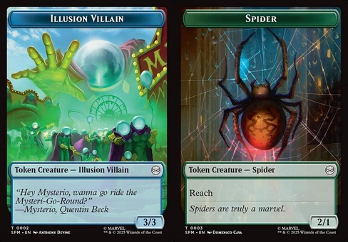 Illusion Villain // Spider (token foil)