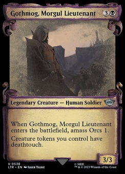 Gothmog, Morgul Lieutenant (scroll)