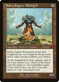 Karn, Legacy Reforged (retro showcase)