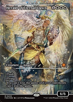 Herald of Eternal Dawn (showcase fracture foil)