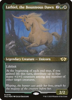 Lathiel, the Bounteous Dawn (etched)