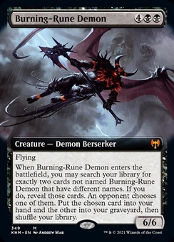 Burning-Rune Demon (rusky)