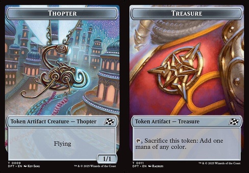 Thopter #9 // Treasure (token foil)