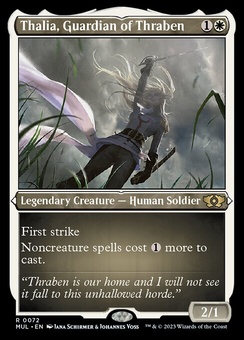 Thalia, Guardian of Thraben (etched foil)